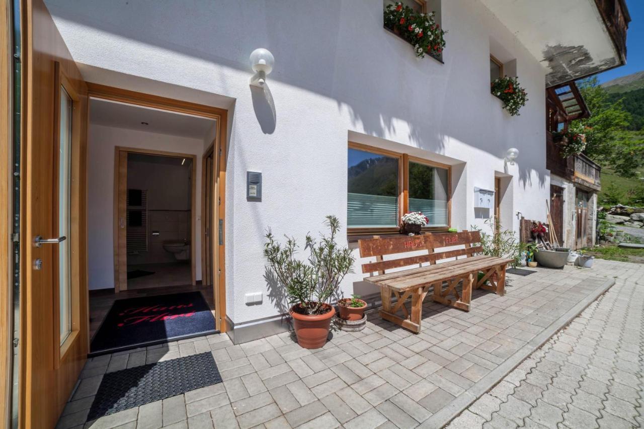 Ferienwohnung Haus Fliri Melago Exterior foto